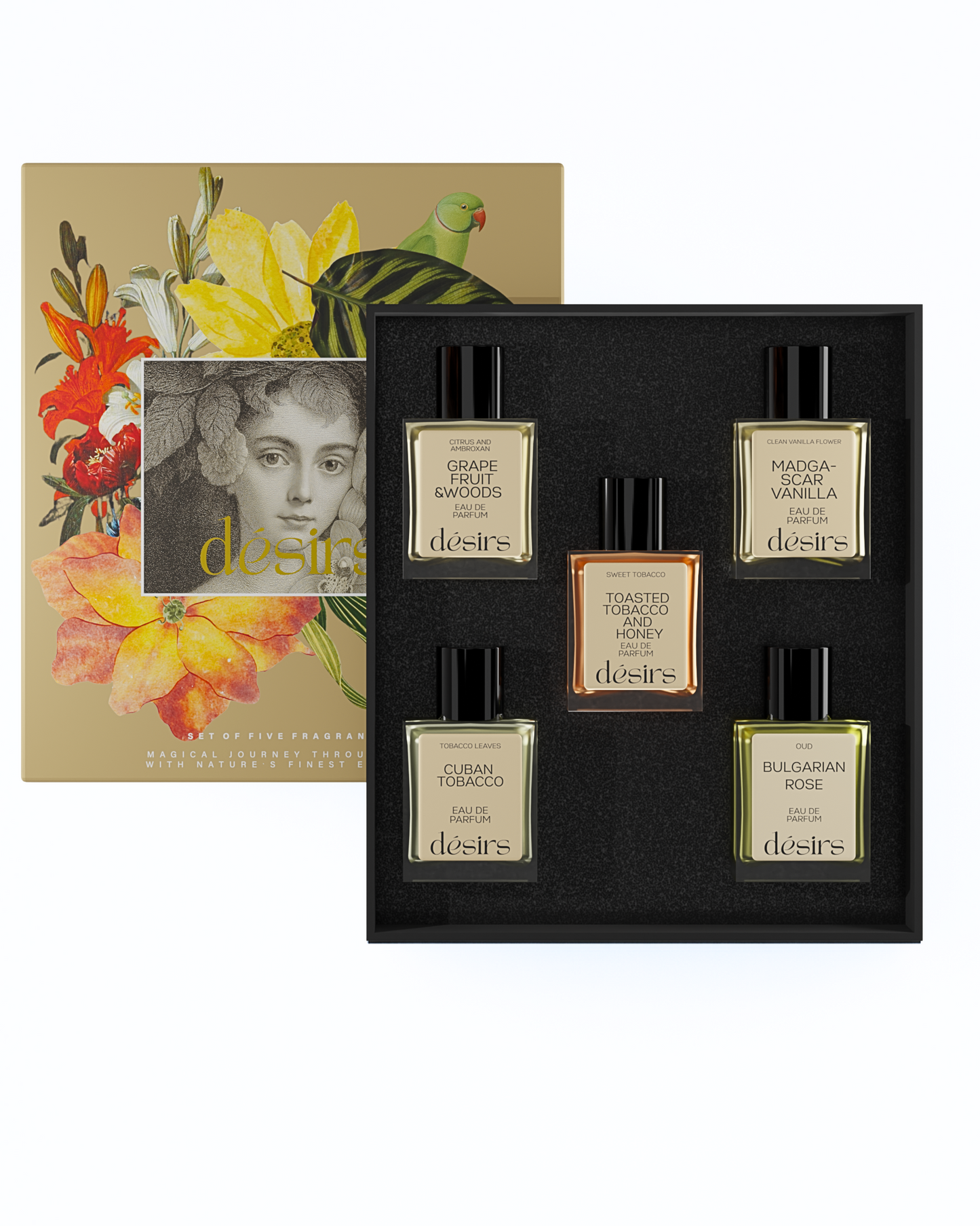 Five fragrances set